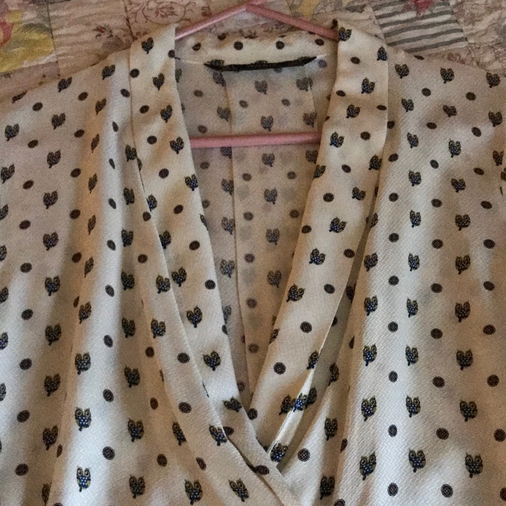 Zara Silky Soft Blouse Shirt